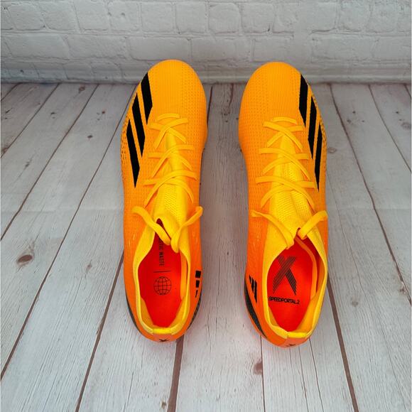 Adidas X Speedportal.2 FG Orange Black Soccer Cleats Mens Size 10.5 (GV9562) - Picture 8 of 11